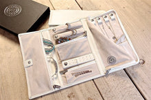 Vegan Leather Travel Jewelry Case - Jewelry Organizer
