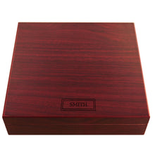 Cherry Finish Humidor w/Magnetic Closure - 100% Spanish Cedar Interior and Coaming