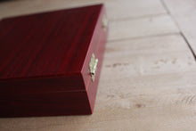 Cherry Finish Humidor w/Magnetic Closure - 100% Spanish Cedar Interior and Coaming